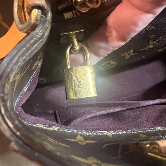 Louis Vuitton Brown Monogram Satchel - Picture 8 of 16